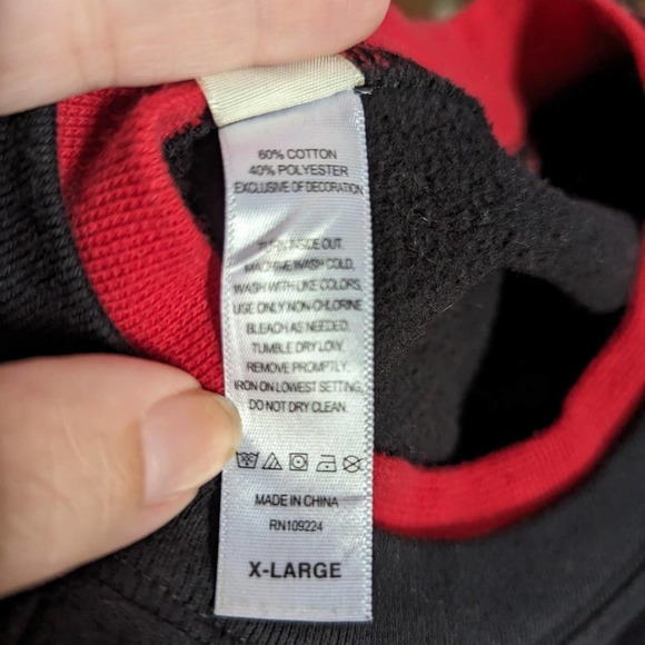 Vintage christmas holiday sweatshirt x large - Picture 3 of 6